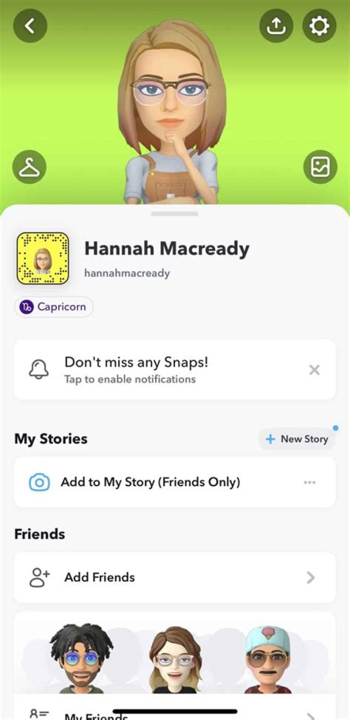 What does the ? emoji mean on Snapchat?