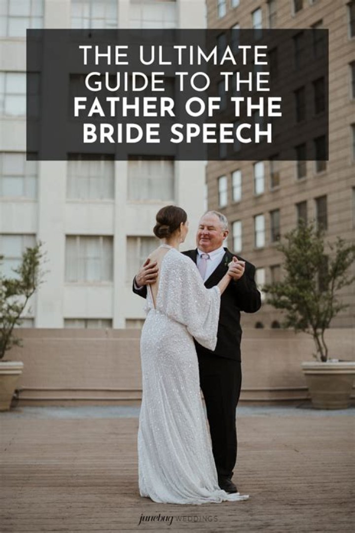What does the father of the bride do at the rehearsal dinner?