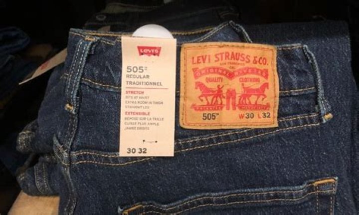 What does the number mean on Levis jeans?