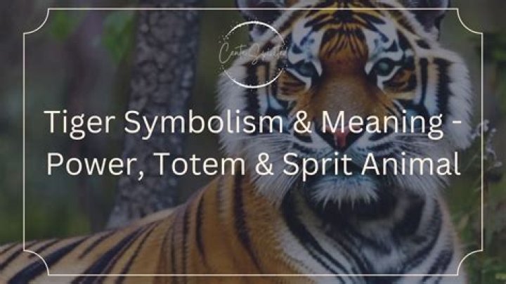 What does Tiger mean in the Bible?