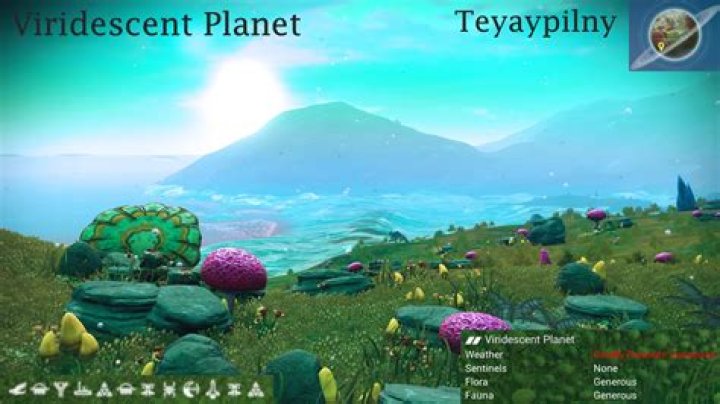 What does Viridescent planet mean?