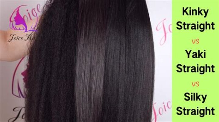 What does Yaki mean in hair?