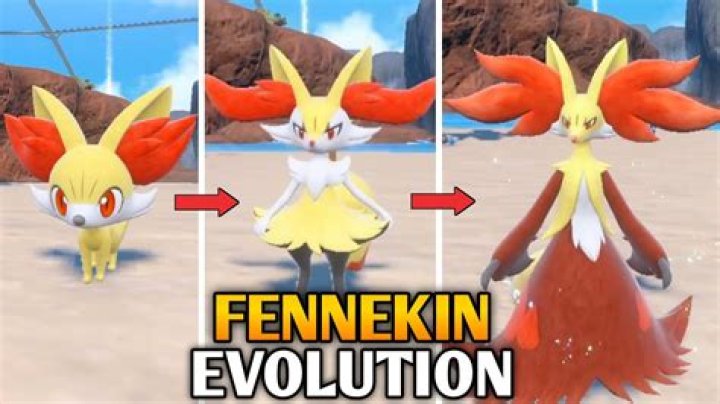 What episode does Serena's Fennekin evolve?