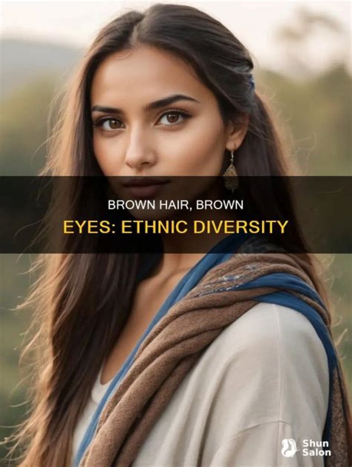 What ethnicity has unibrow?