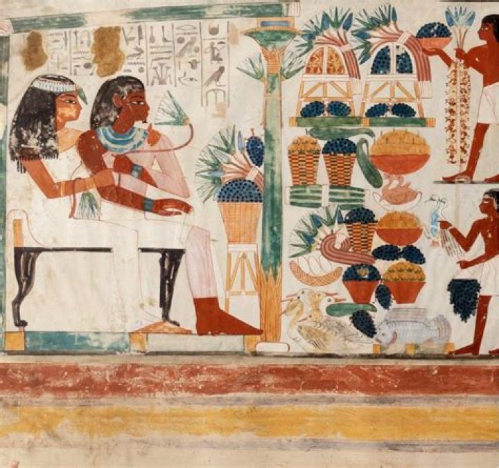 What food did pharaohs eat?