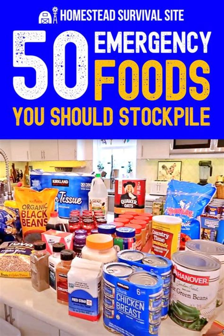 What food should you stockpile in an emergency?