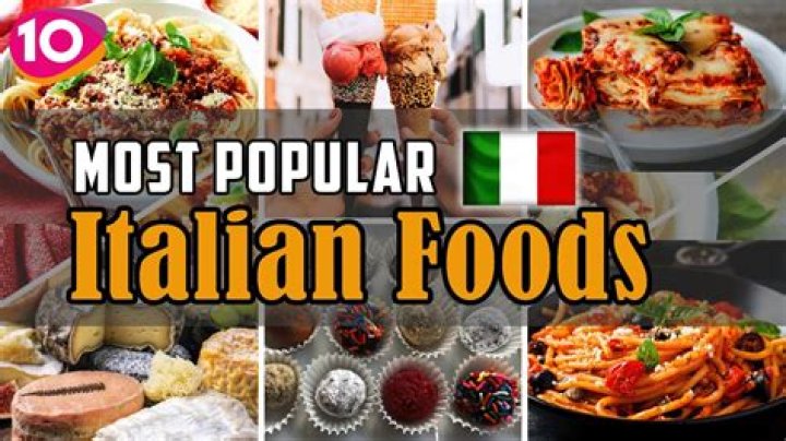 What foods are popular in Italy?