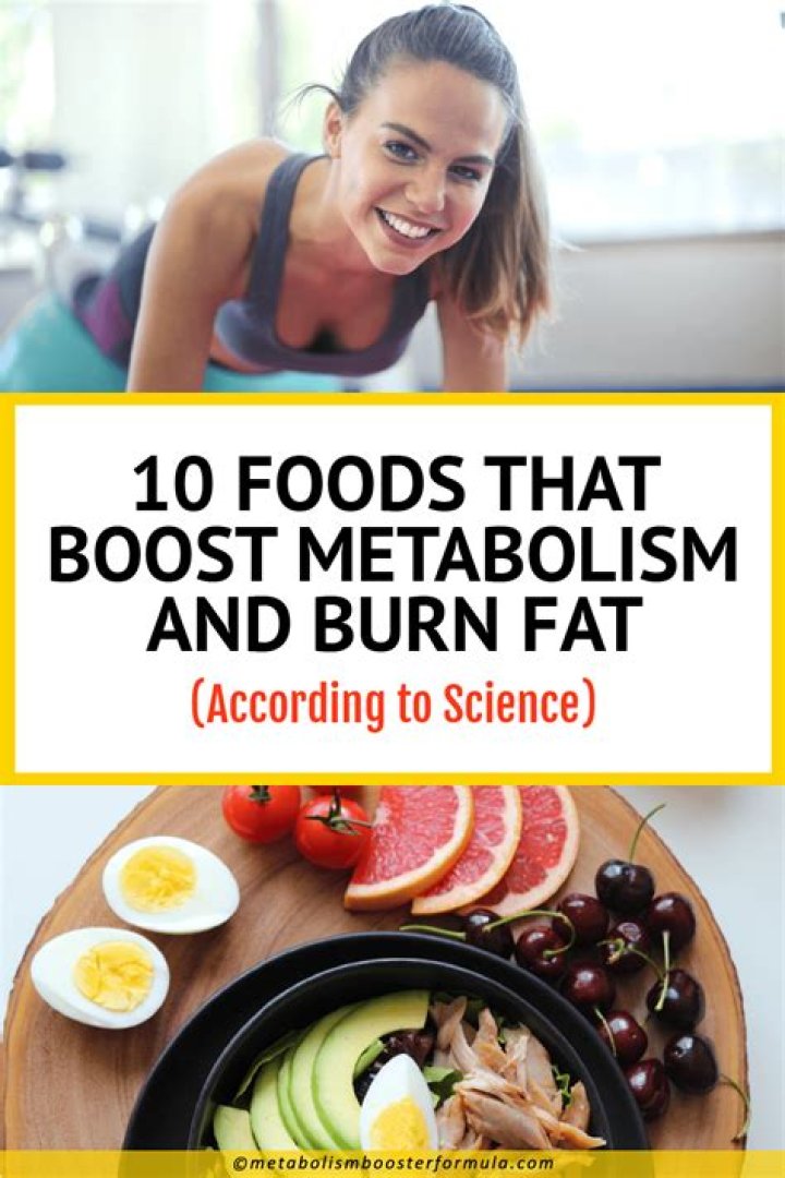What foods boost metabolism and burn fat?