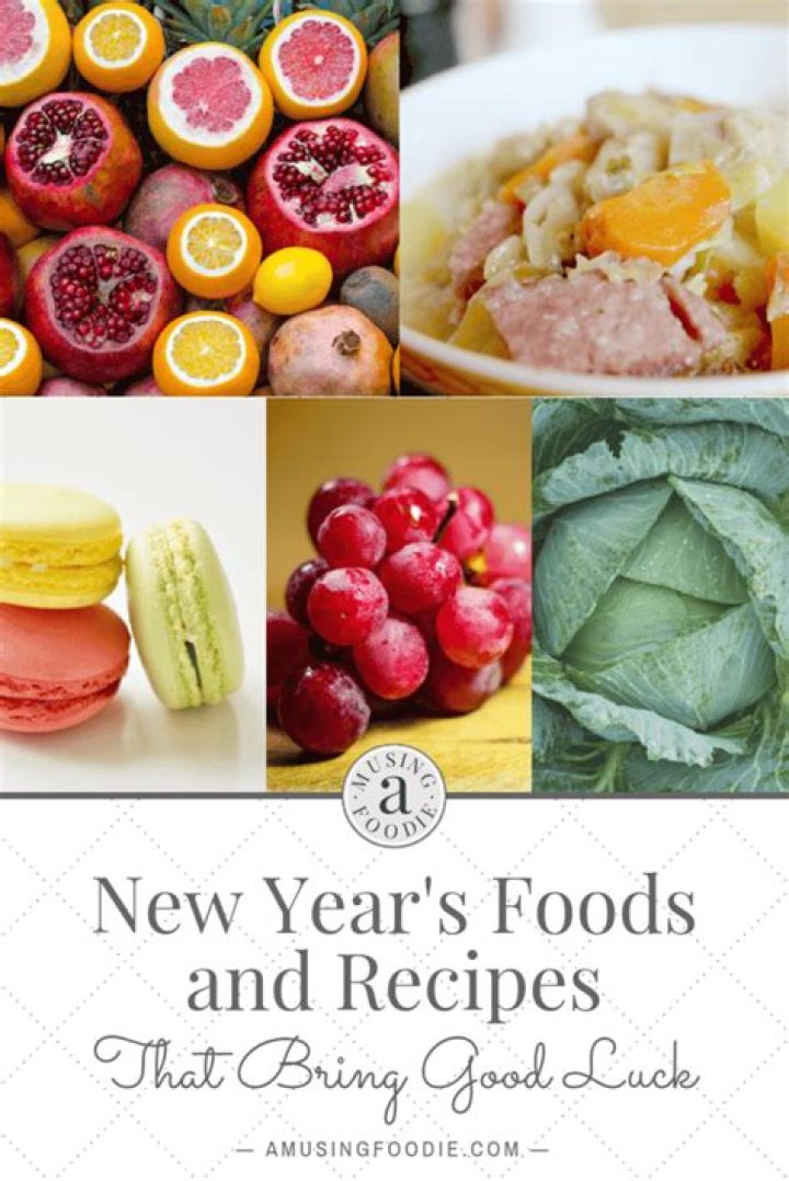 What foods bring luck in the new year?
