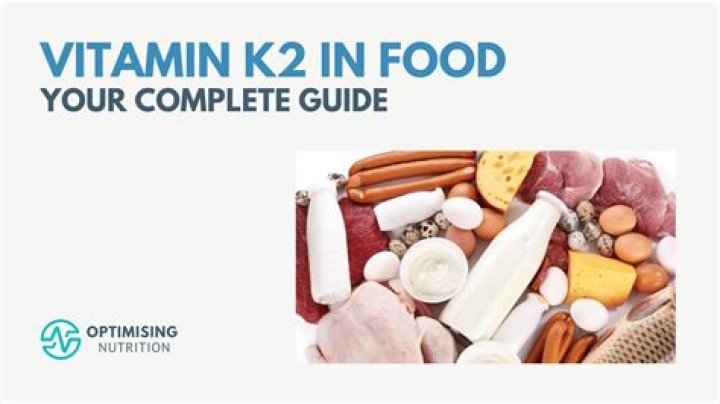 What foods naturally contain K2?