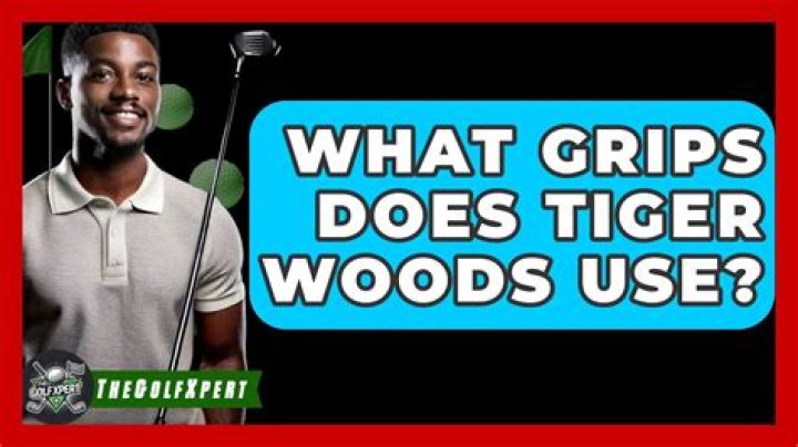 What glove does Tiger Woods use?