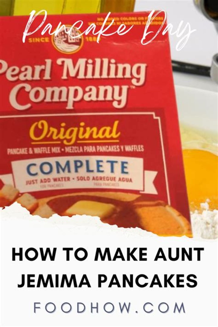 What happened to Aunt Jemima frozen pancake mix?