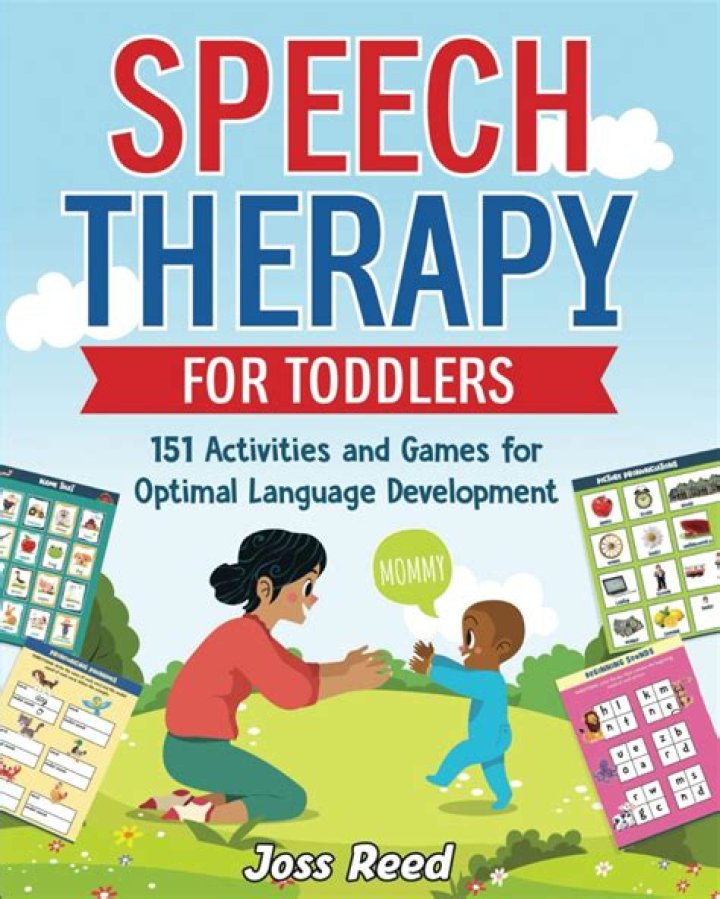 What happens during speech therapy for toddlers?