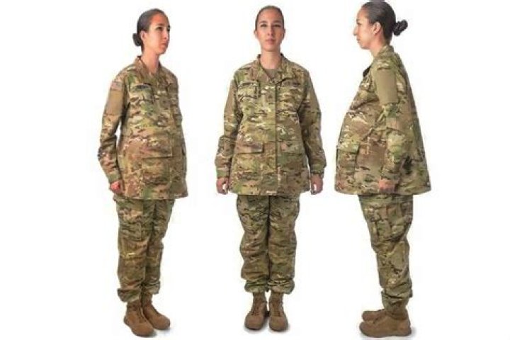 What happens if a woman gets pregnant while in the military?