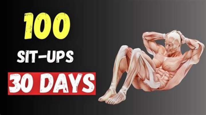 What happens if I do 100 sit-ups a day?