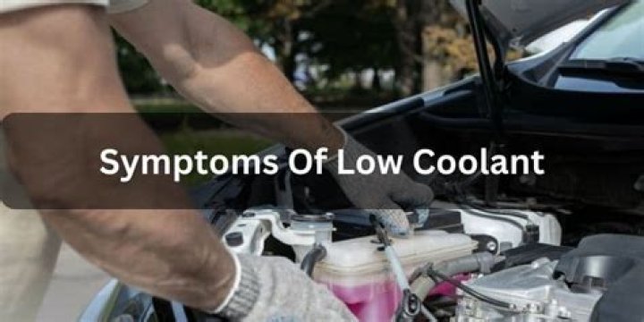 What happens if the coolant is low?
