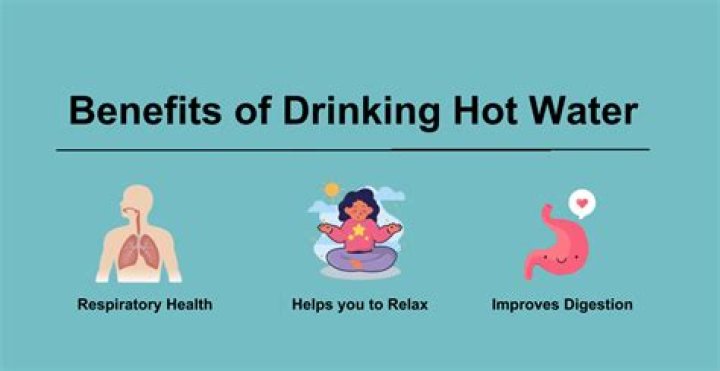 What happens if we drink hot water in morning?