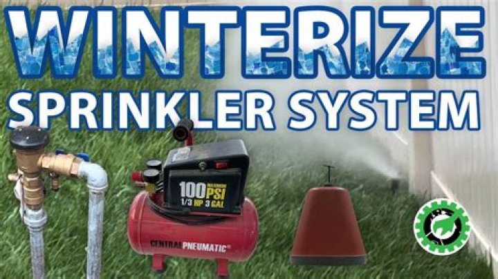 What happens if you don't winterize sprinklers?