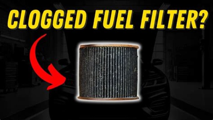 What happens if you drive with a bad fuel filter?