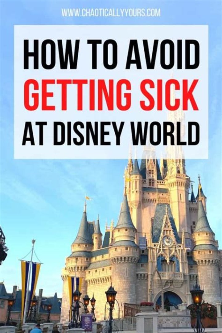 What happens if you get sick at Disney World?