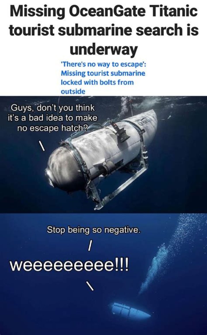 What happens if you get sick on a submarine?