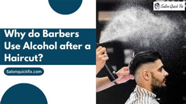 What happens if you put alcohol in your hair?