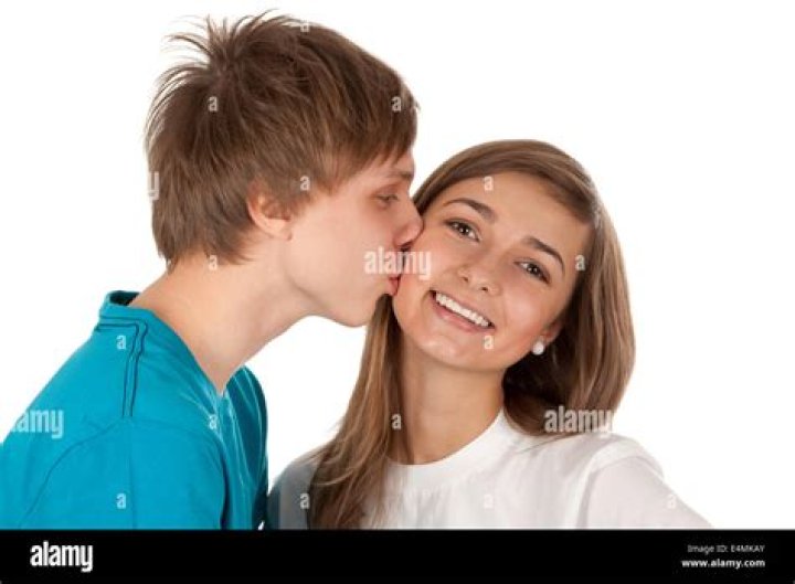 What happens when a boy kisses a girl on her neck?