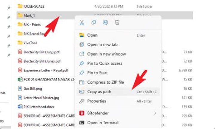What happens when we compress a folder?