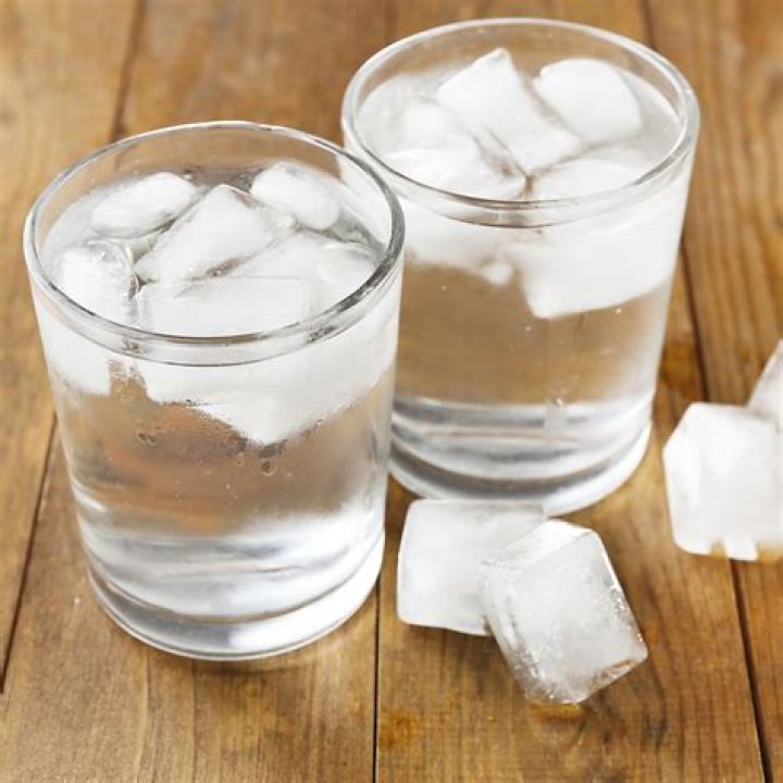 What happens when you drink ice cold water?