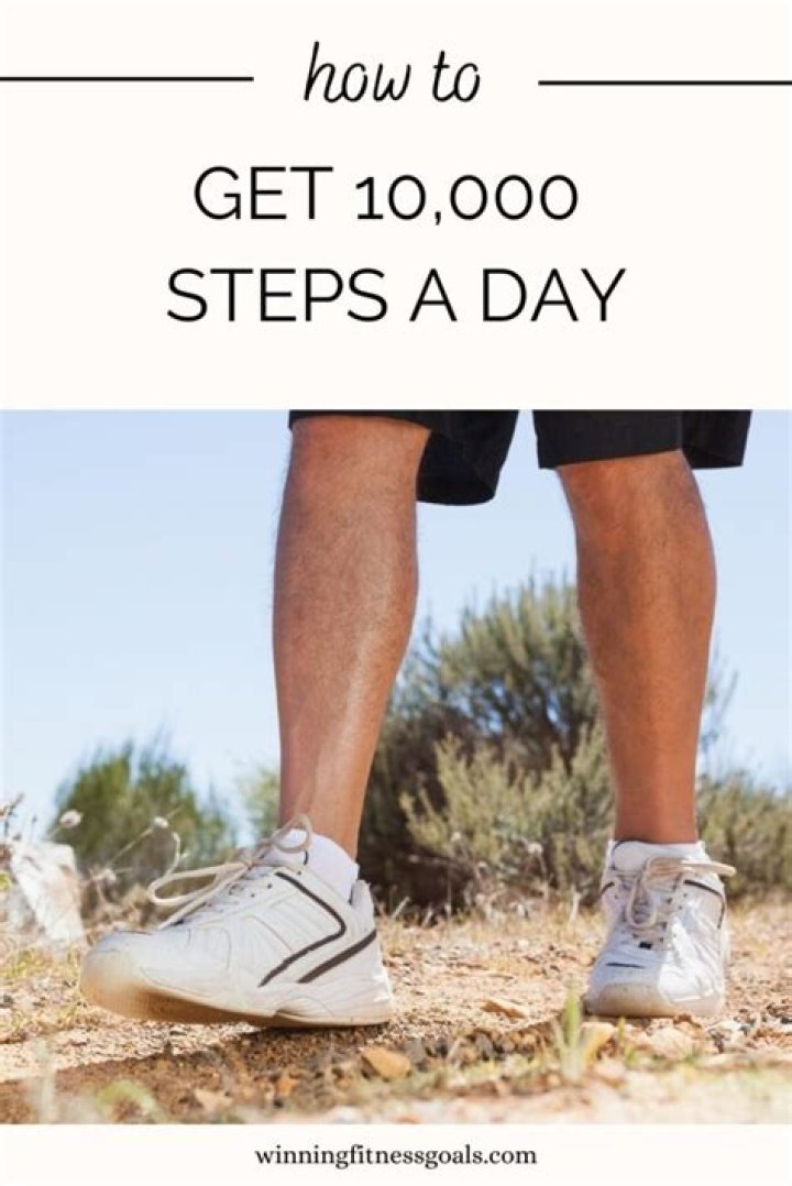 What happens when you get 10000 steps?