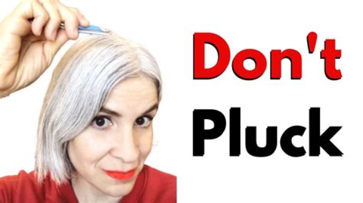 What happens when you pluck a GREY hair?