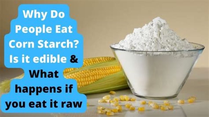 What happens when you put cornstarch in the microwave?