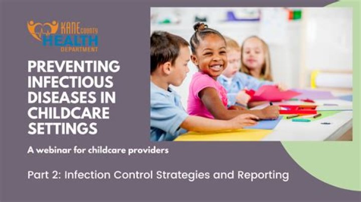 What helps prevent the spread of infectious diseases in your childcare setting?
