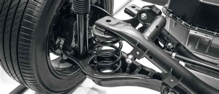 What helps reduce suspension bounce?