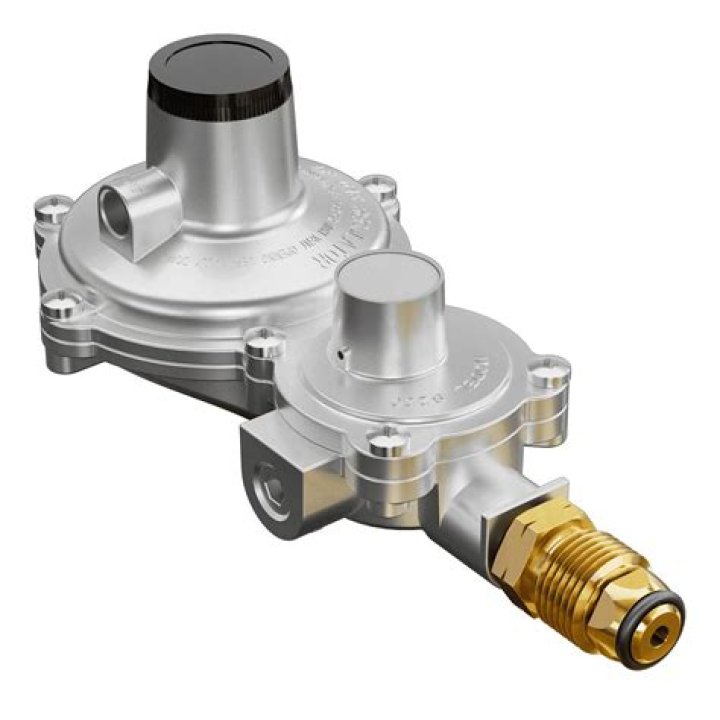 What is a 2-stage propane regulator?