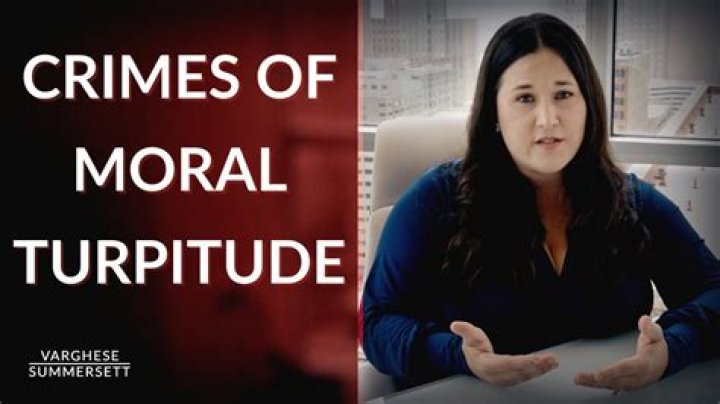 What is a crime of moral turpitude in Texas?