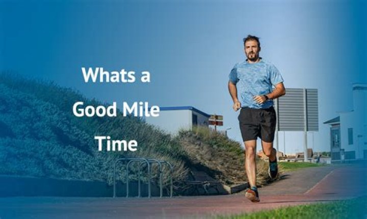 What is a good mile time for a college athlete?