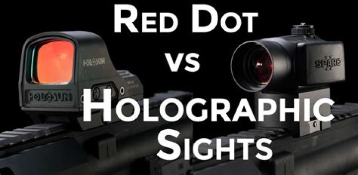 What is a holographic red dot sight?