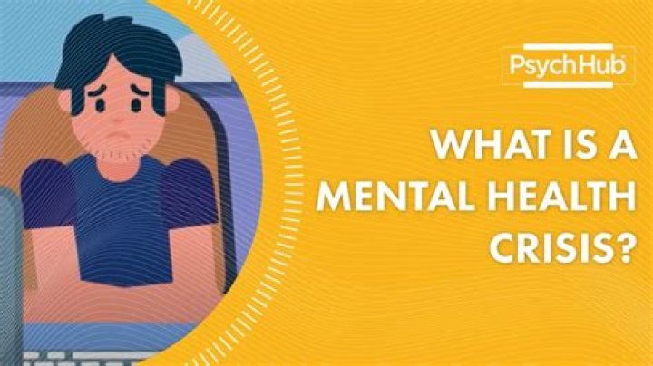 What is a mental health crisis?