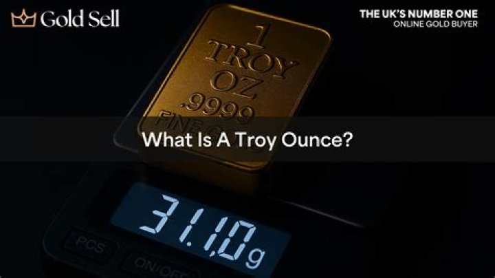 What is a troy ounce weigh?