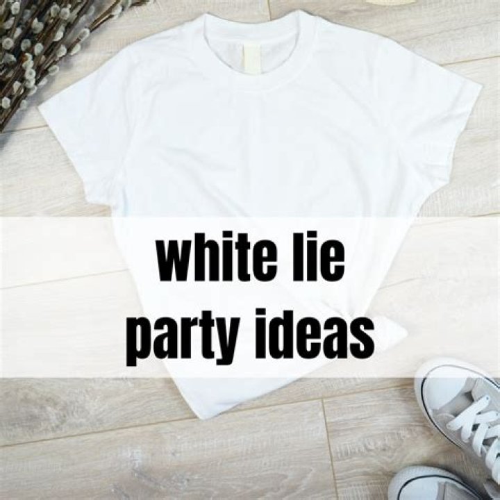 What is a white t-shirt party?
