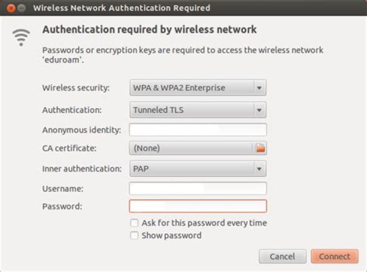 What is anonymous identity in WIFI?