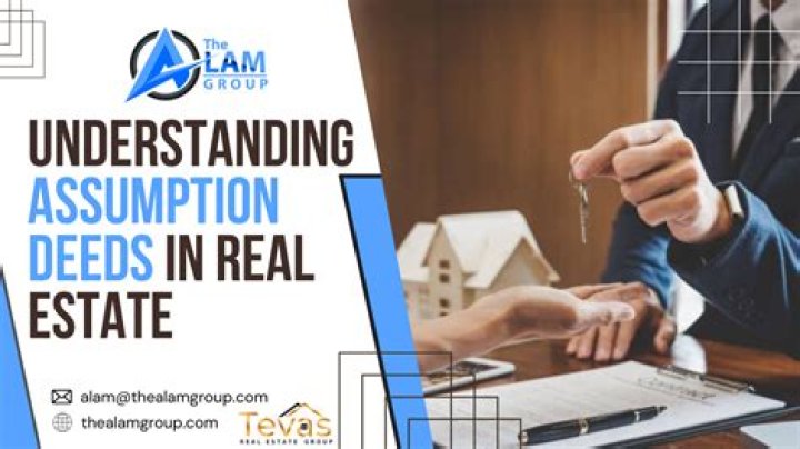 What is assumption in real estate?