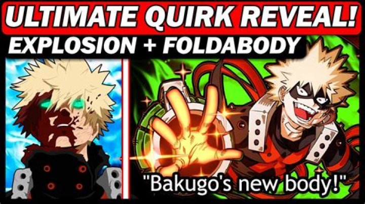 What is Bakugo's ultimate move?
