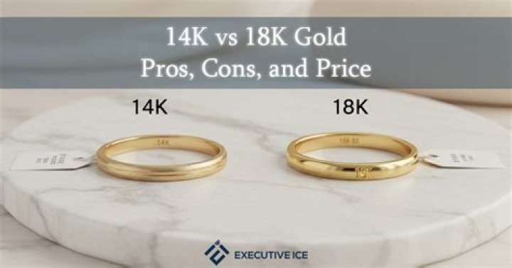 What is better 14k or 18K?