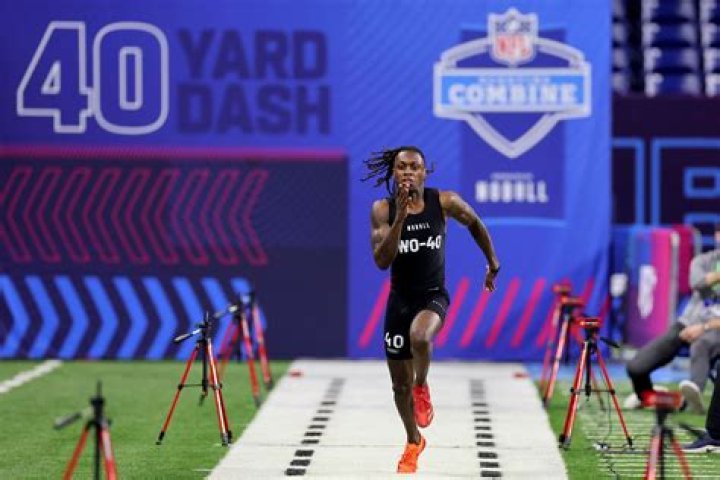 What is considered a fast 40-yard dash?