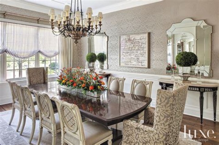 What is considered a formal dining room?