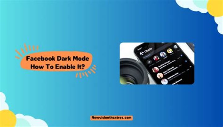 What is dark mode on Facebook?