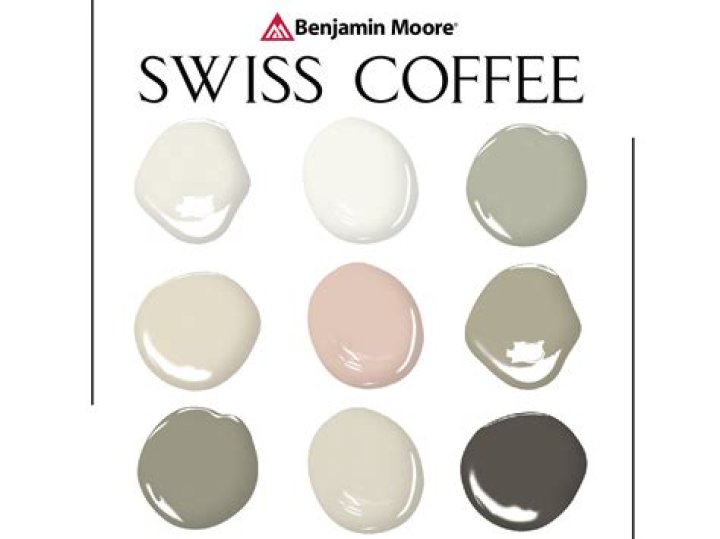 What is equivalent to Benjamin Moore Swiss Coffee?