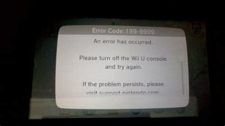 What is error code 51330 on the Wii?